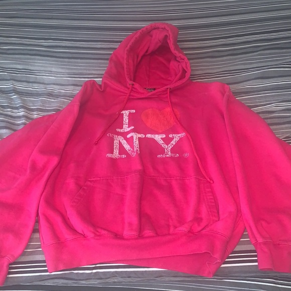 Pink 'I ❤️ NYC' Hoodie - Picture 5 of 5
